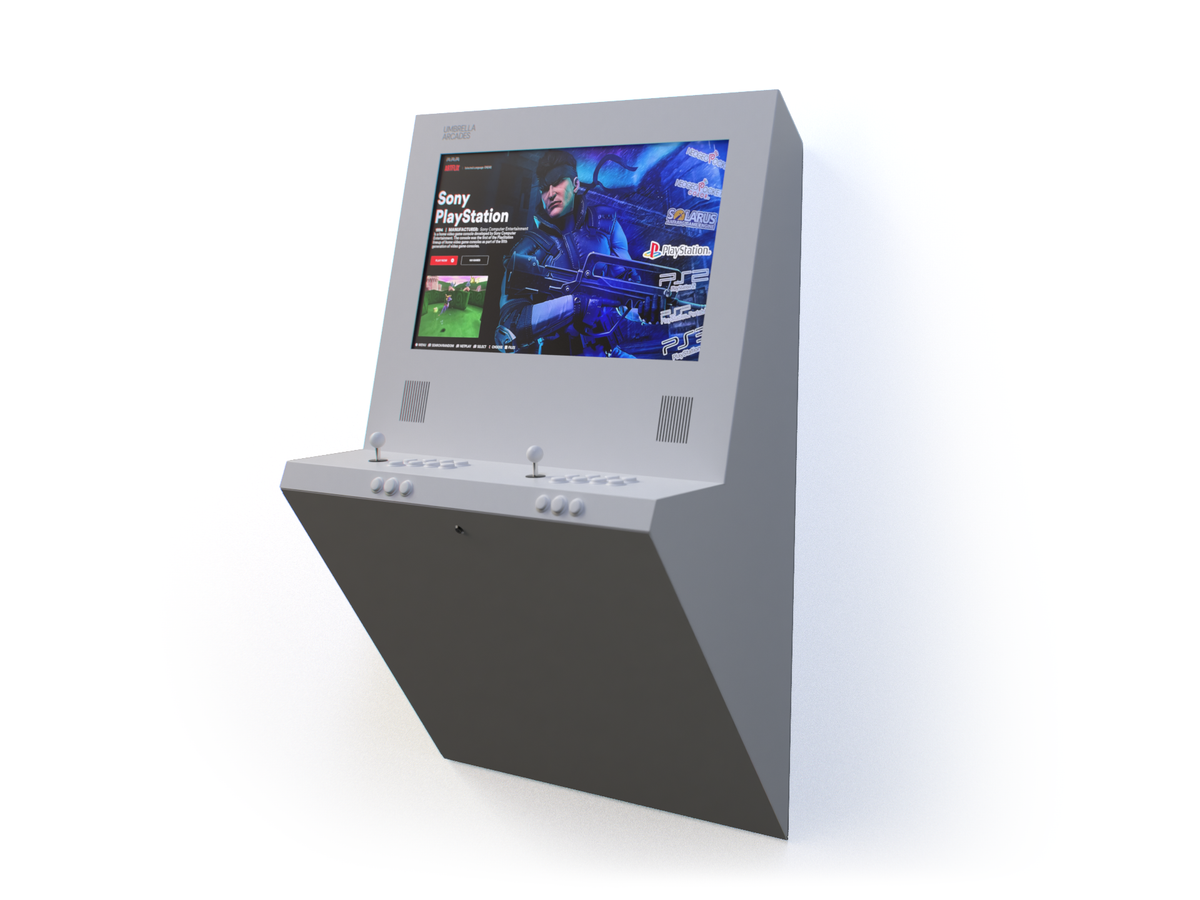 Wall Mounted Arcade - Classic Arcade