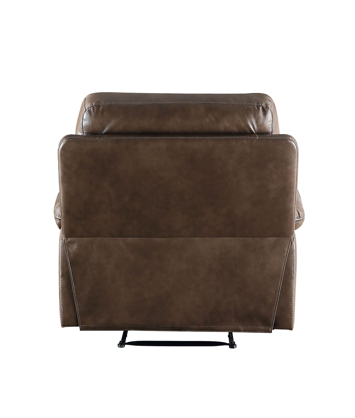 Leather Gel Match Recliner Chair with Power Reclining - Brown
