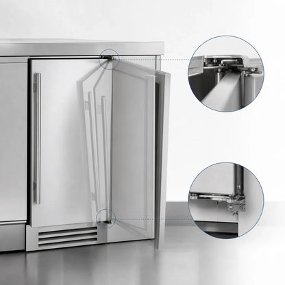 True Residential TUI-15-R-SS-D 15-Inch Undercounter Clear Ice Machine with Bin, 85 lb/Day, 28 lb Storage, Air-Cooled Stainless Steel