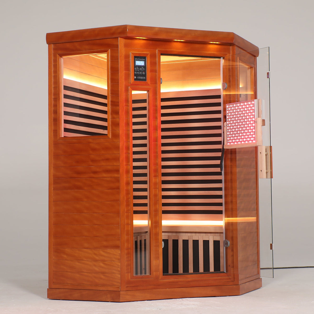 Two Person Far Infrared Corner Sauna Room