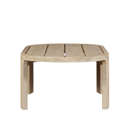 Eclipse Outdoor Solid Teak Wood Natural Look Coffee Table