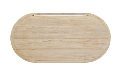 Eclipse Outdoor Solid Teak Wood Natural Look Coffee Table