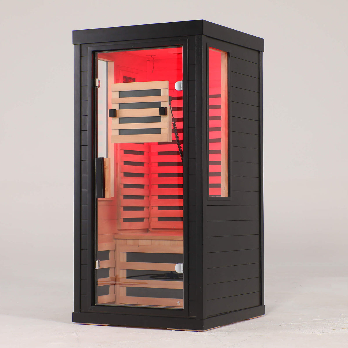 Aurelo 2-Person Low EMF Indoor Infrared Sauna With Red Light Therapy