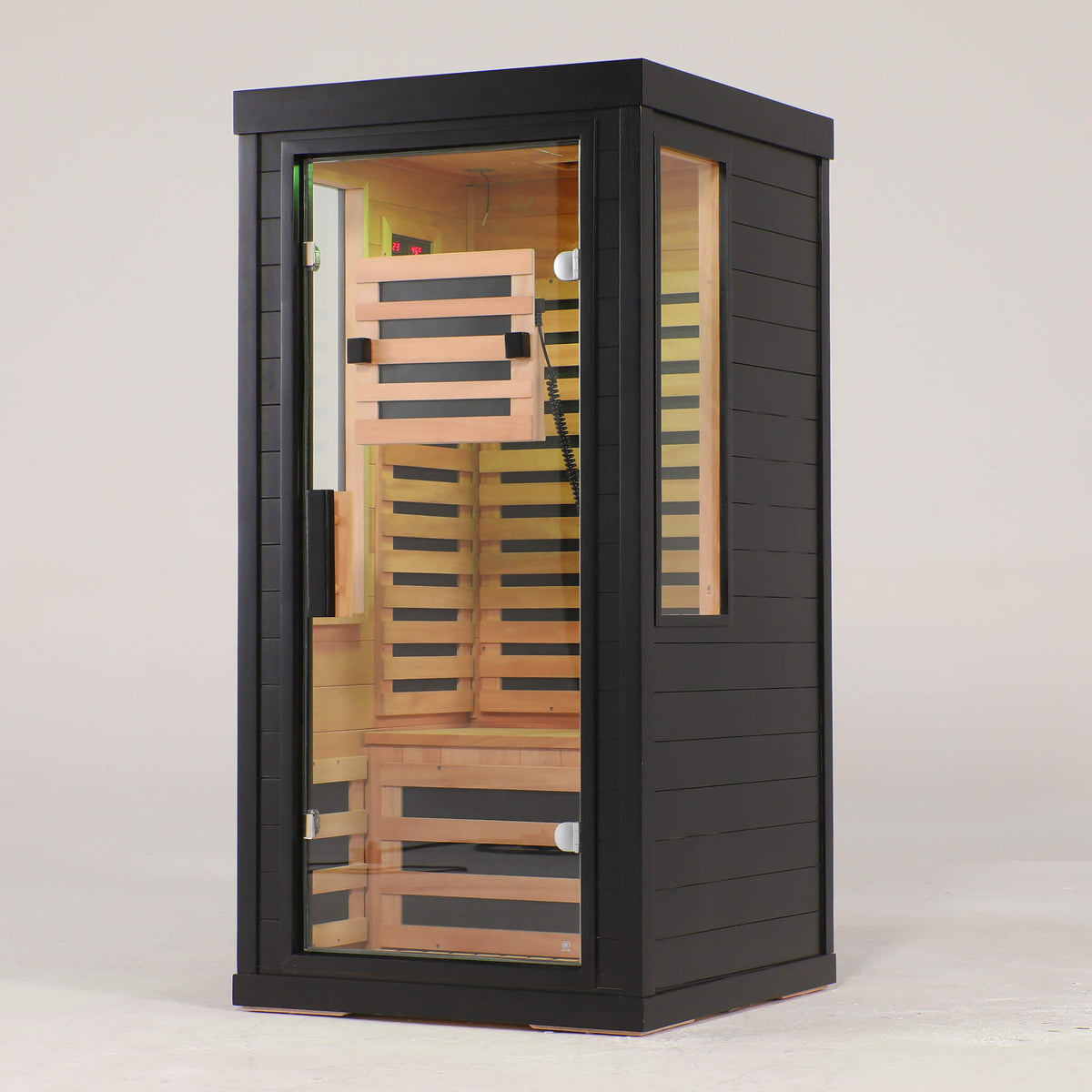 Aurelo 2-Person Low EMF Indoor Infrared Sauna With Red Light Therapy