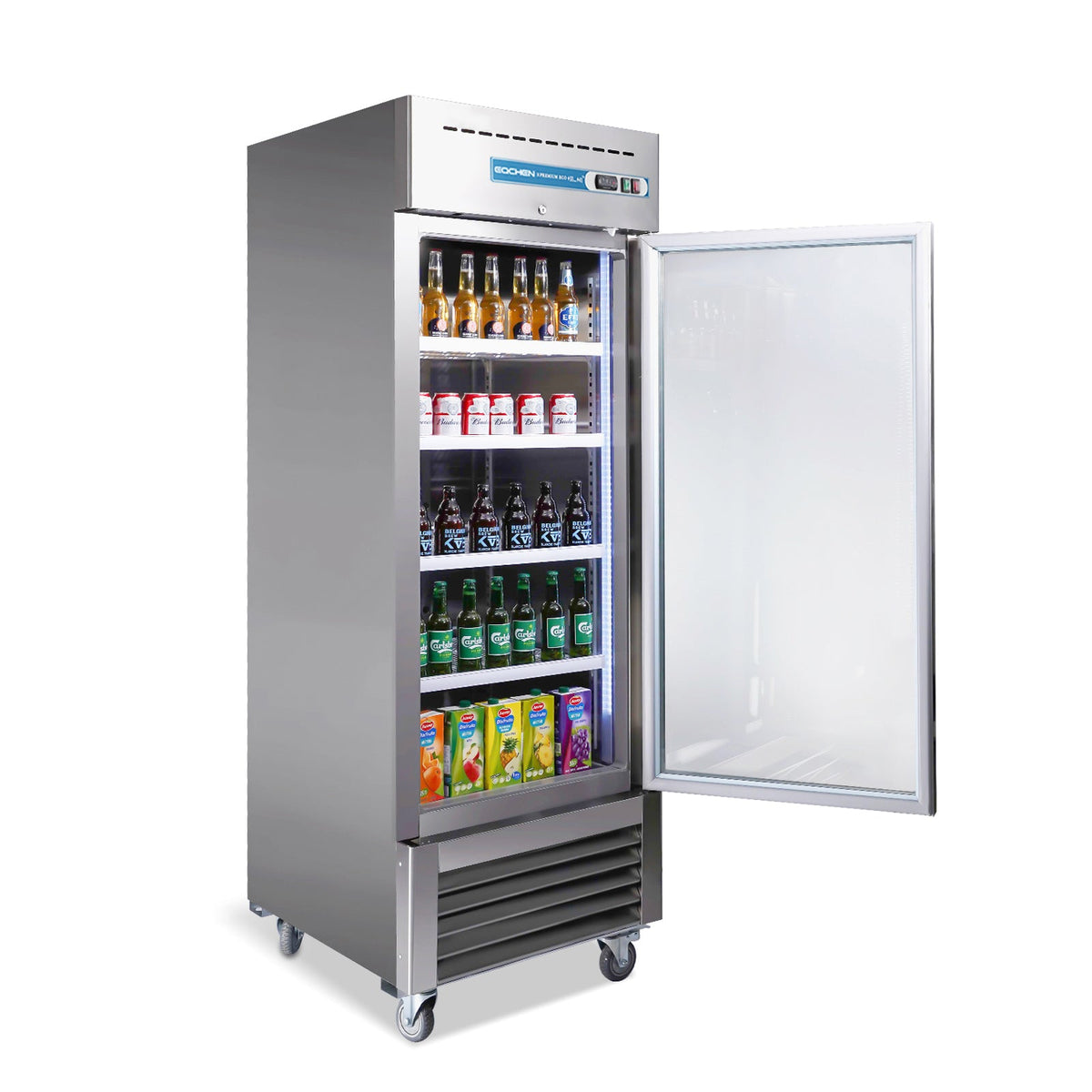 Commercial Beverage Cooler, Refrigerator, Fridge