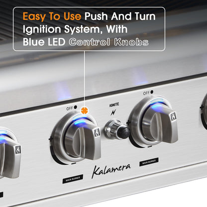 Kalamera 32inch built-in 4-burner Outdoor S/S Grill K-kitchen Series