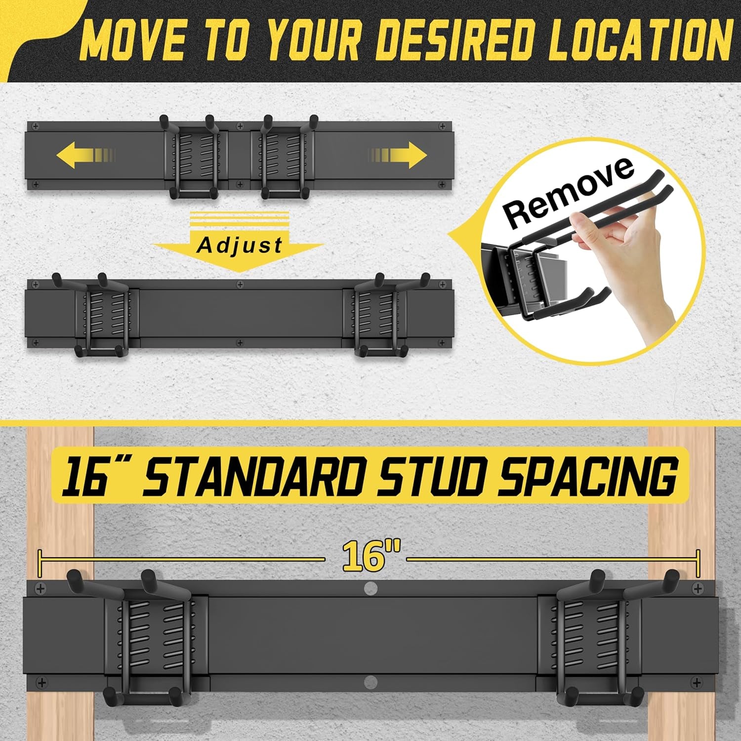 Garage Wall Organizer,15Pa