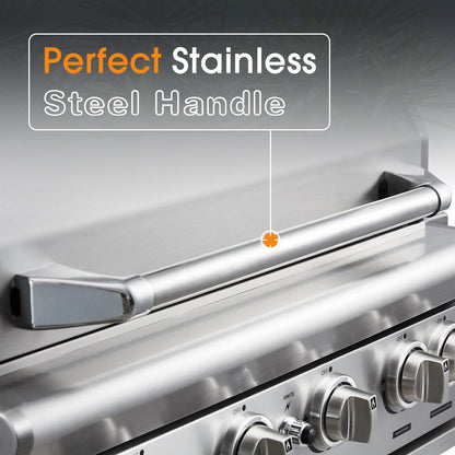 Kalamera 32inch built-in 4-burner Outdoor S/S Grill K-kitchen Series