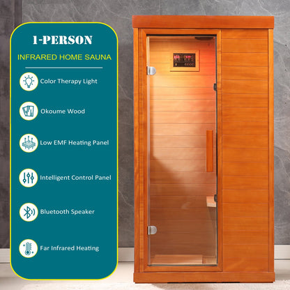 Infrared Indoor Dry Sauna Room
