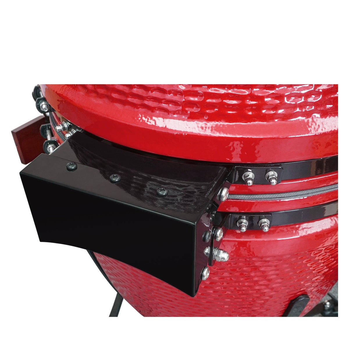 Kalamera 24” Ultimate Outdoor Ceramic Grill Kamado with Cart and Side-wings