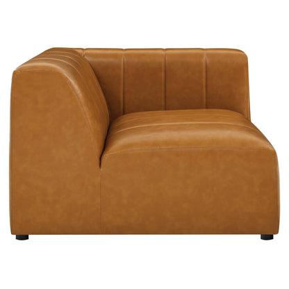 Bartlett 6-Piece Vegan Leather Sectional Sofa by Modway