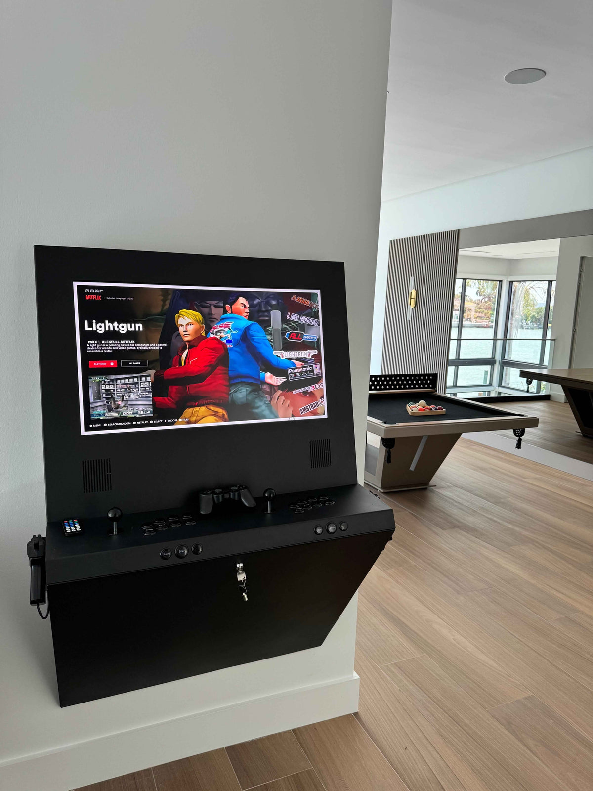 Wall Mounted Arcade - Gaming PC