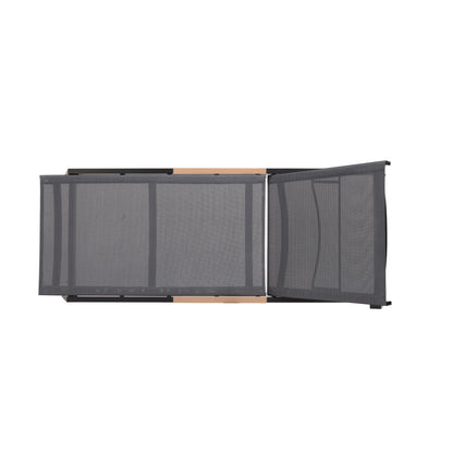 Panama Dark Duo Coffee Set & Sun Loungers - 3pc