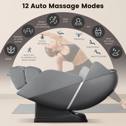 Provox 27-Comfort Full Body Massage Chair with SL Track Airbags Heating