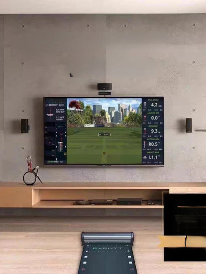 Indoor Putting Simulator — Real-Green Golf Putter Trainer System