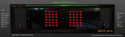 VisTrak SCX IR Pro Ceiling Mounted Launch Monitor