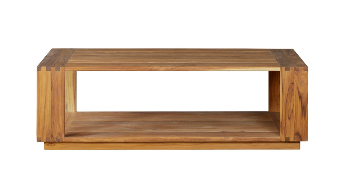 Imperial Grove Outdoor Solid Teak Wood Coffee Table