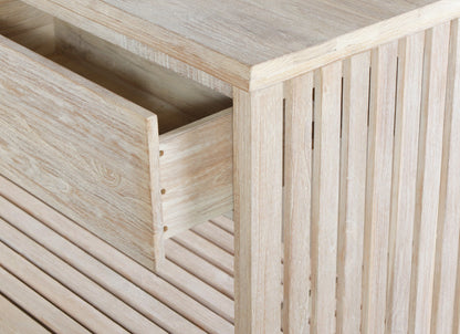 Imperial Grove Outdoor Solid Teak Wood, Natural Look Kitchen Island