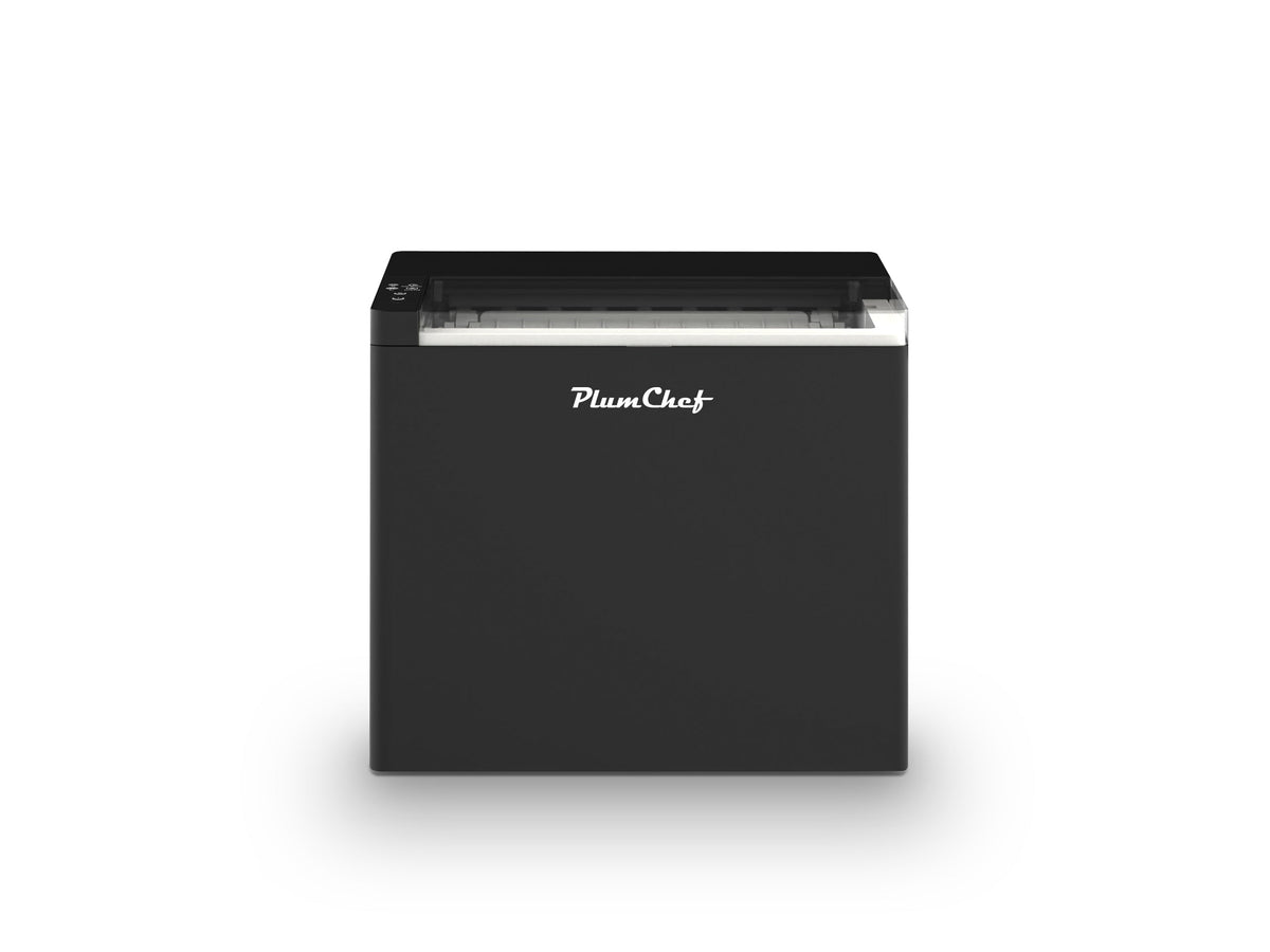 Bullet Ice Maker Machine Countertop with 26 lbs Daily Output - Stainless Steel