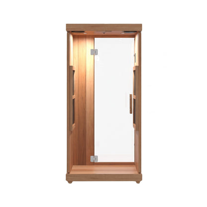 Finnmark FD-1 Full Spectrum 1-Person Home Infrared Sauna With Bluetooth Audio