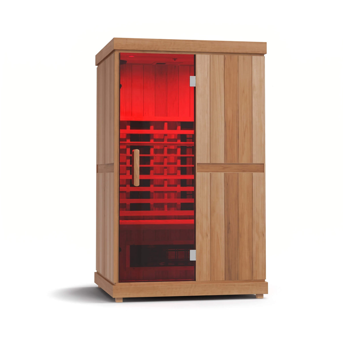 Finnmark FD-2 Full-Spectrum 2-Person Home Infrared Sauna With Built-In LCD Touchscreen Controller [FD-KN002] (SAK94731)